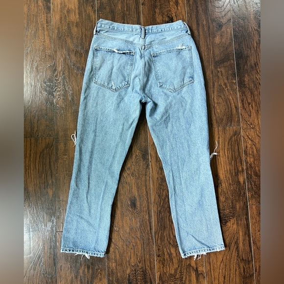 Agolde Riley light denim wash in size 29 - Picture 2 of 4